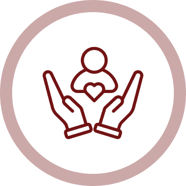 Empathy, love, and protection symbol